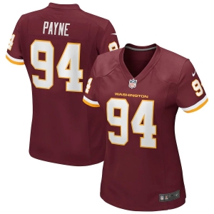 Women's Daron Payne Burgundy Player Limited Team Jersey