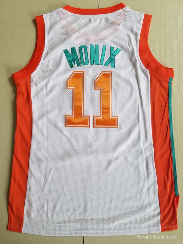 Flint Tropics 11 Ed Monix Basketball Jersey Semi Pro Team