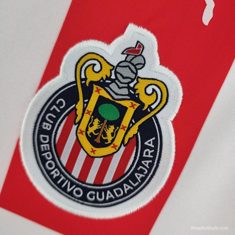 22/23 Chivas Guadalajara CD Home Soccer Jersey