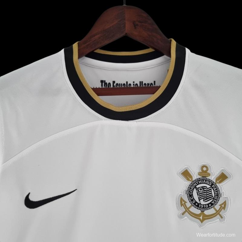 22/23 Women Corinthians Home Soccer Jersey