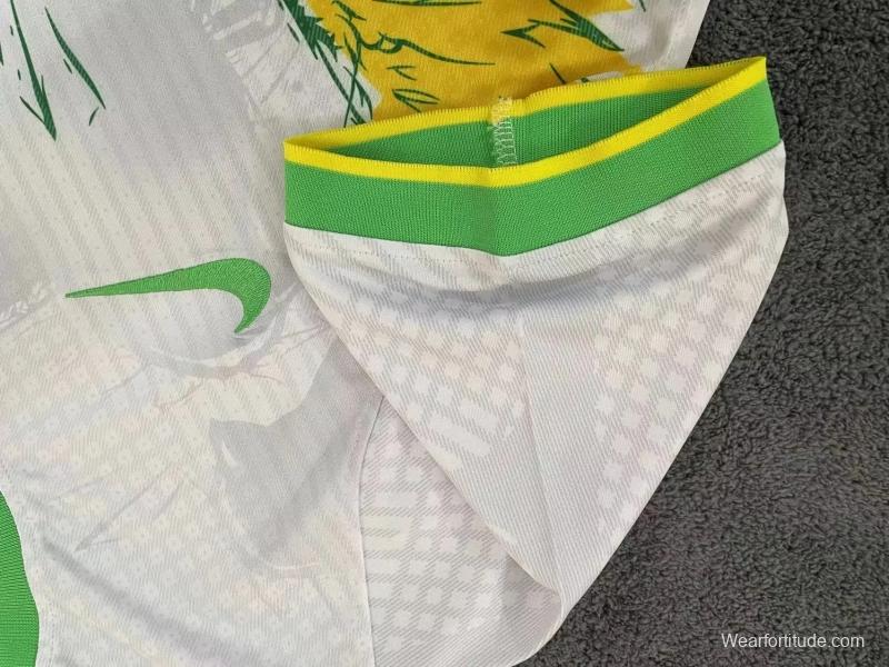 2022 Brazil White Training Jersey