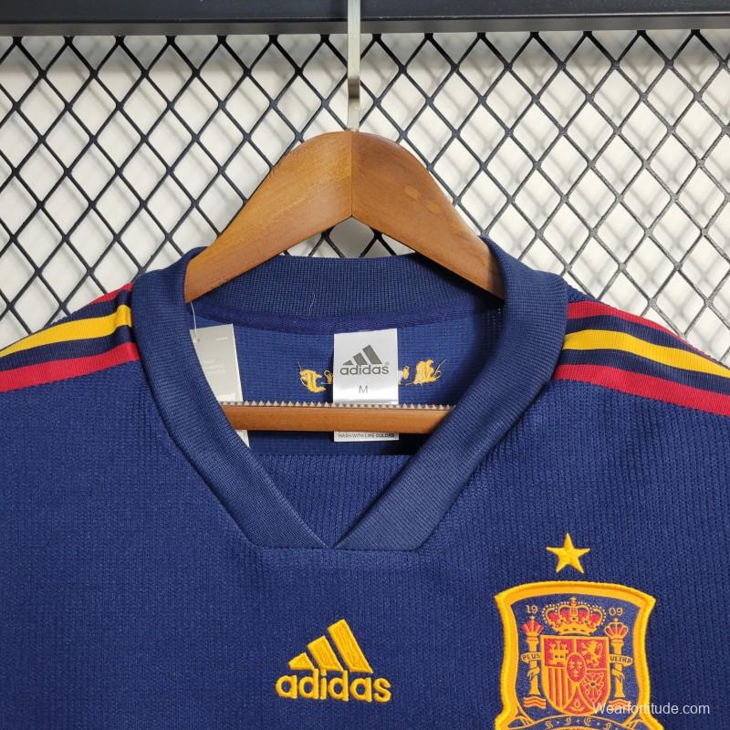 2022 Spain Blue Icon Remake 2010 Season Jersey