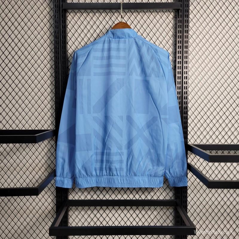 2023 Uruguay Blue Windbreaker