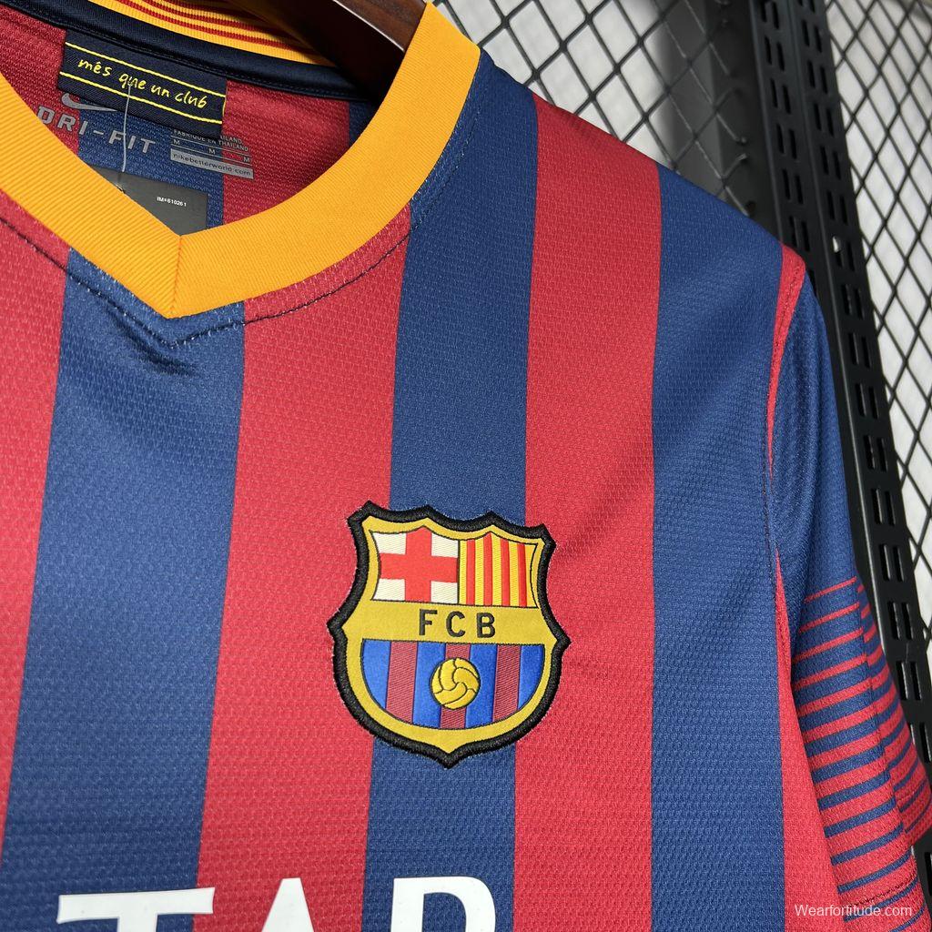 Retro 13/14 Barcelona Home Jersey