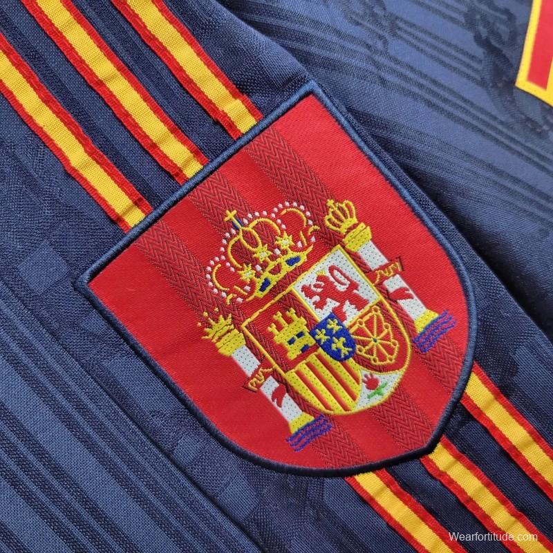 Retro 1996 Spain Away Jersey