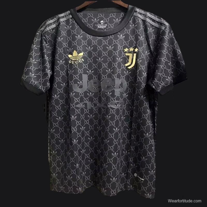 23/24 Juventus x GUCCI Black Jersey